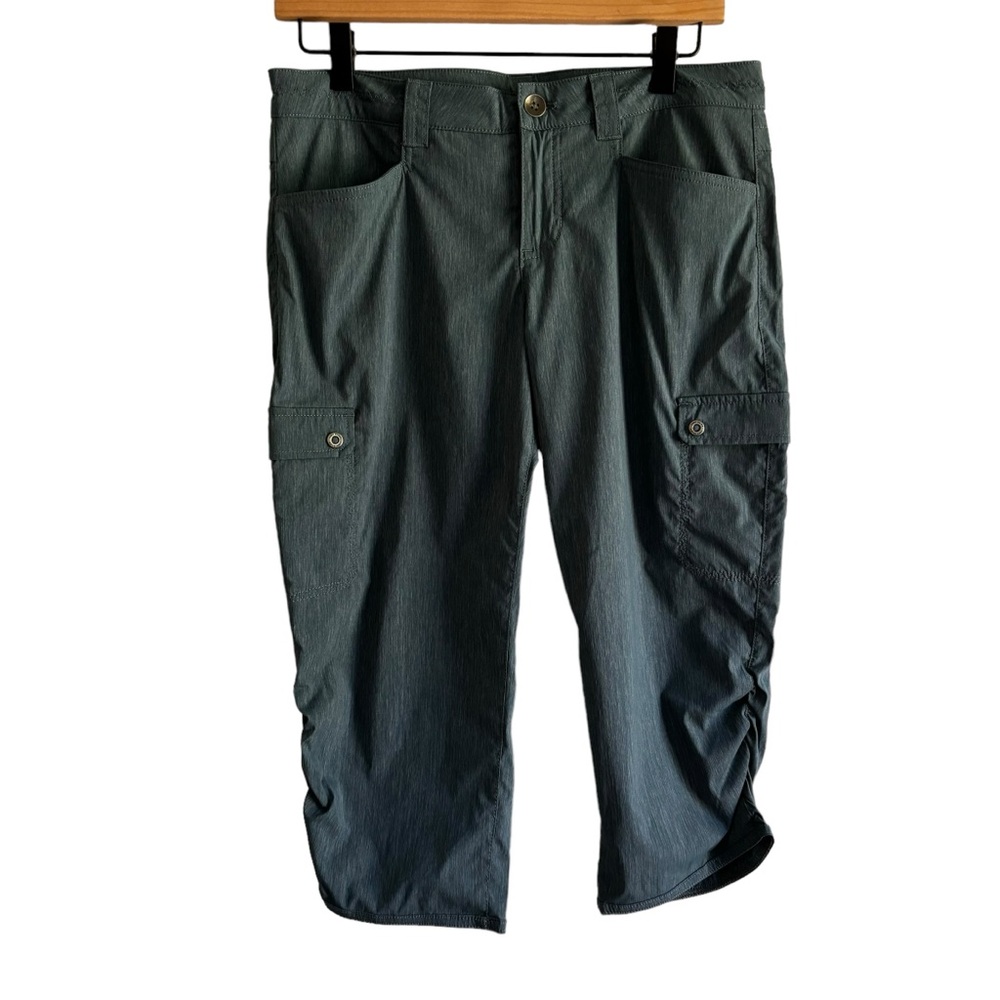 Eddie Bauer‎ Travex Cargo Capri Pants Women's Size 6 Lightweight Hiking Shorts